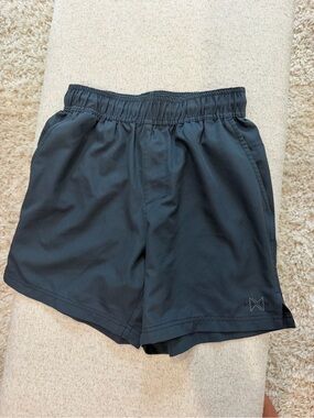Men's navy blue Active Shorts - Lightweight Performance.